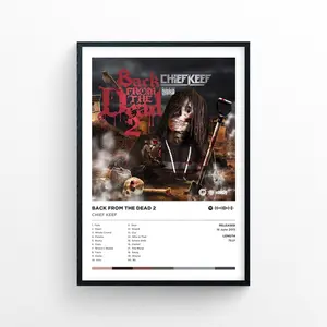 Chief Keef "Back From The Dead 2" Poster Print