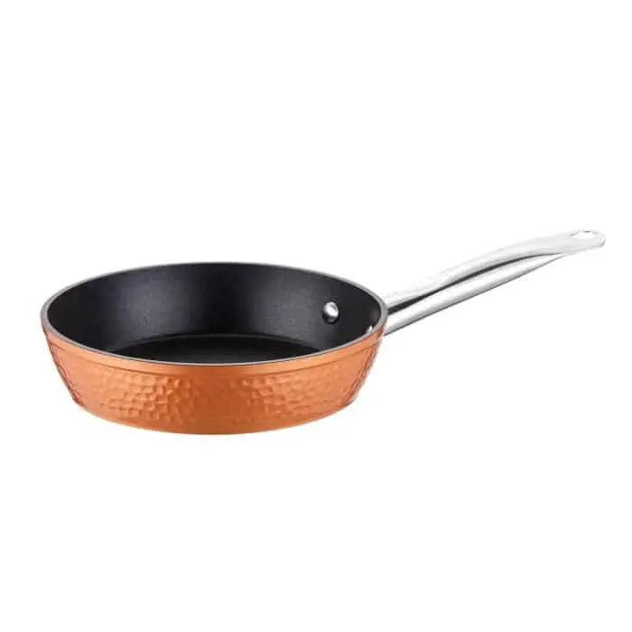 Hamilton Beach 10-Inch Forged Aluminum Non-Stick Frying Pan - Stylish Orange Cookware