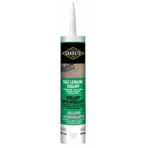 Sakrete of North America 236158 10.3 oz Tube Polyurethane Self-Leveling Sealant Caulk