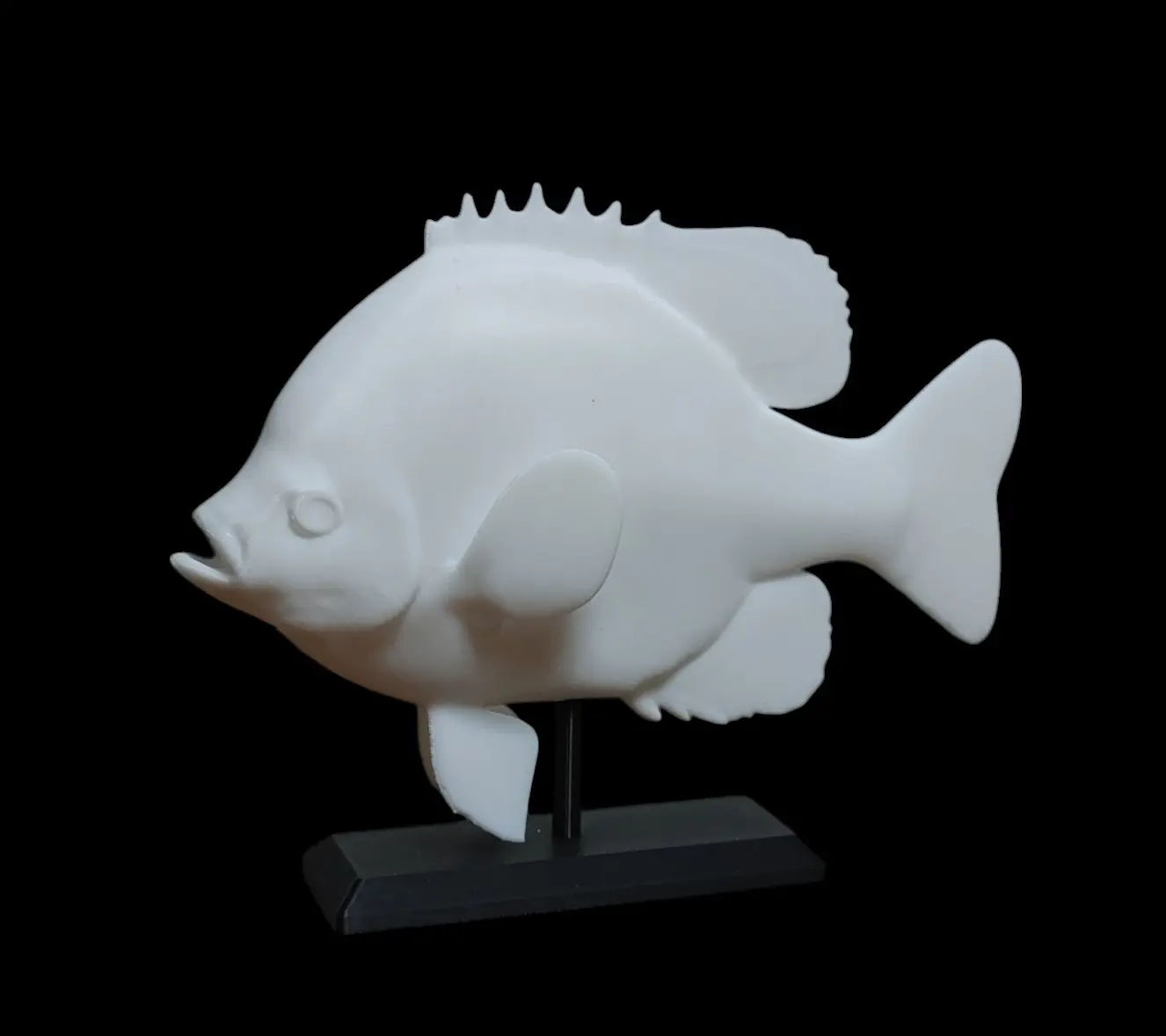 Bluegill Fish Mount 5.5" - 8.5" - Bluegill Replica - Paint Your Own - Fishing Decor