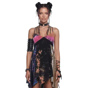 Clear Curiosity Handkerchief Dress