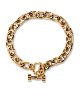 Cable Bracelet - Dumbbell Pendant - Fashion Accessory
