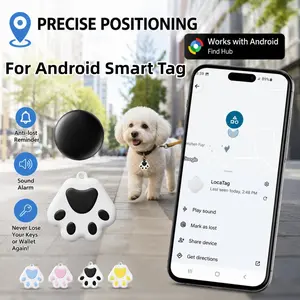 Android Air Tracker Mini Locator Smart Tags, Works with Google Find HUB APP, Short-Range Precision, No Monthly Fee, for Luggage, Wallet, Keys