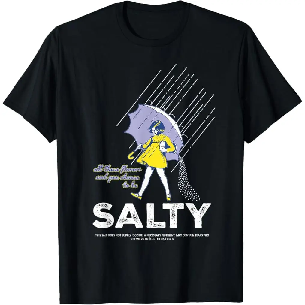 100% Premium Cotton T-Shirt Salty Sprinkle Tee T-Shirt