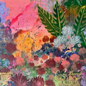 Grow acrylic painting