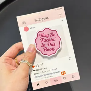 They Be In This Book MagSafe Magnetic Phone Grip, Spicy Bookish Pop Socket, Funny Smut Reader Accessory Gift for Book Lovers