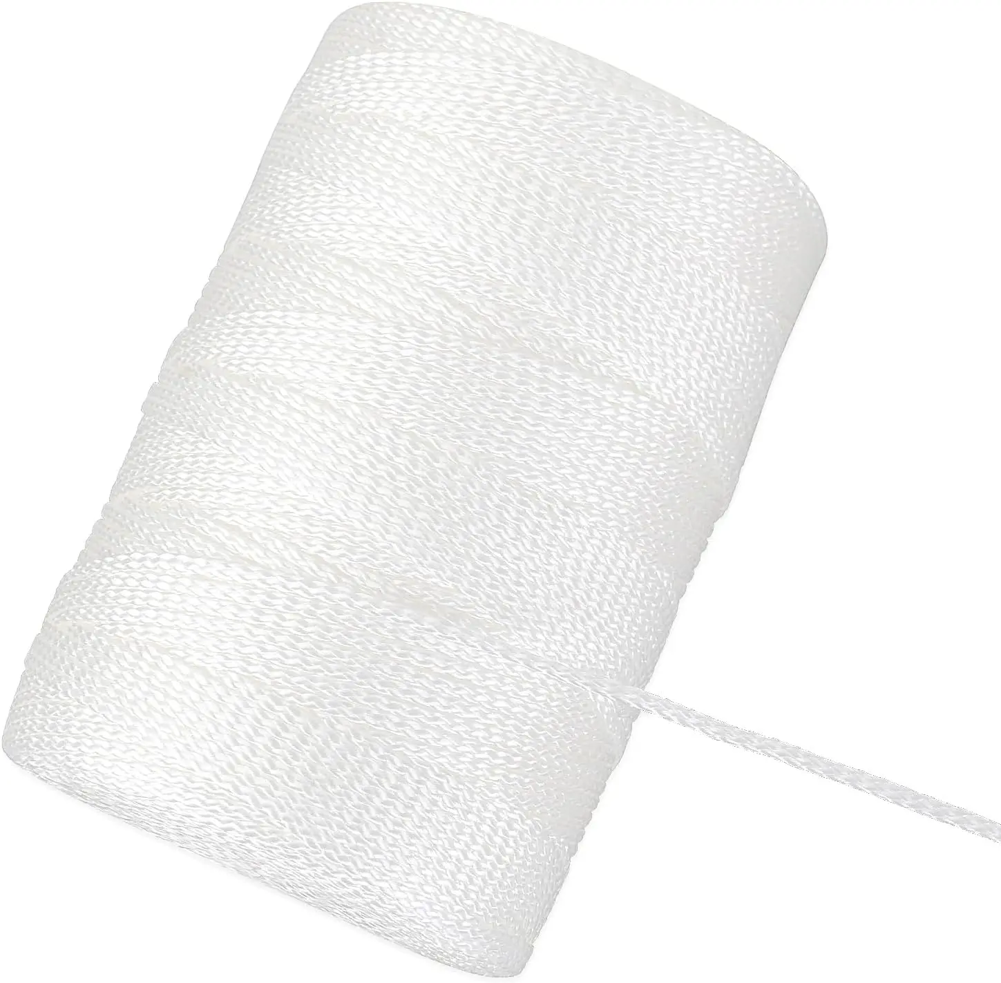Mason line#18, 500 Ft Length String Line, Mason Line String, Construction String, White String, Twine String for Gardening, Braided Mason Line, Masonry String Lines, String LinesQuesear