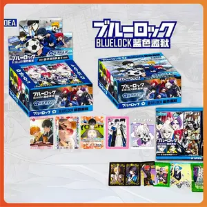[PREMIUM THICK CARDS] Blue Lock Anime Trading Card Box – 30 Packs per Box, 3 Cards per Pack