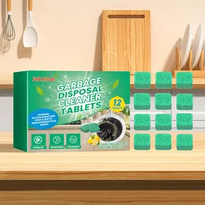 Garbage Disposal Cleaner Tablet, 1 Set/3 Sets Kitchen Food Garbage Disposal Cleaner, Household Cleaning Tablet for Kitchen Bathroom Toilet