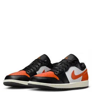 Nike Air Jordan 1 Low Shattered Backboard Orange 553558-081 Men's Shoes Athletic Sneaker NEW