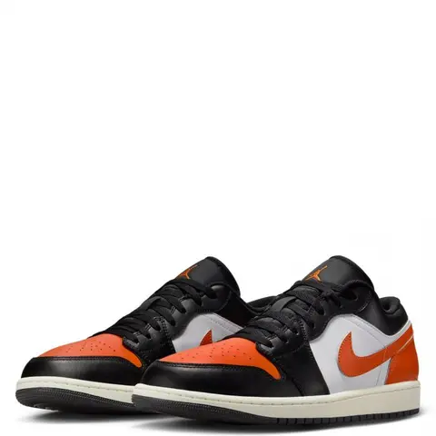 Nike Air Jordan 1 Low Shattered Backboard Orange 553558-081 Men's Shoes NEW