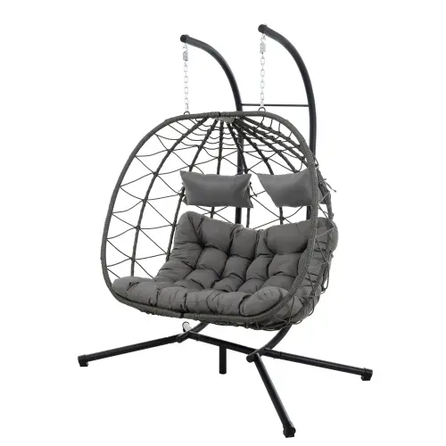 light gray+2 Persons Egg Chair 