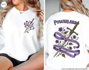 Vicious Little Thing Powerless Sweatshirt, Bookish Sweatshirt, Romantasy Bookish Hoodie, Kai and Paedyn Romantasy Sweat, Powerless Fan Gift