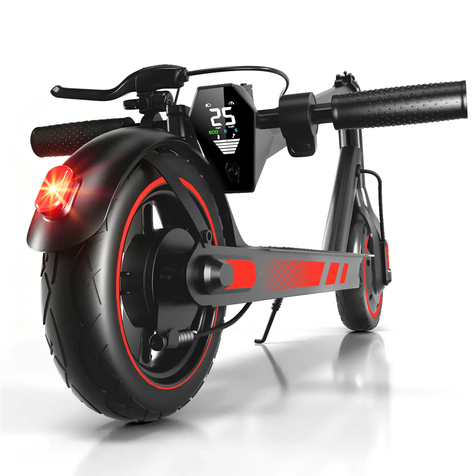 Electric Scooter with 500W Motor, Commuter Style for Ages 6+, 36V 10.5Ah Battery, 35KM Range, 150KG Load, 10-Inch Solid Tire, App-Controlled, 6 Years Above