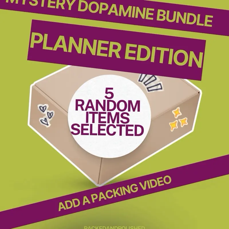 Planner Edition—Mystery Dopamine Bundle - A Surprise Bundle for Planning