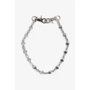 mnml Dice Wallet Chain - Silver