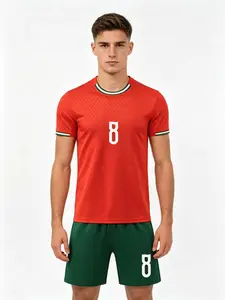 New Football Kit Set, Uefa Champions League Fan Jersey, Men's Sports, Short Sleeve Shirt, Shorts, Training Gear, Soccer Equipment