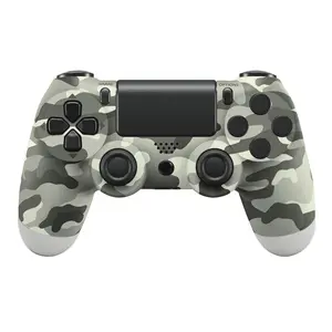Black  DigitalWireless Controller for PS4- Dual Vibration, 6 Axis Motion Control & Linear Triggers, Compatible with PS4/PS3/PC/iOS/Android -Camouflage Red