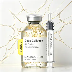 Premium Sungboon Deep Collagen & Peptide Silk Lifting Ampoule | Korean Anti-Aging Anti-Wrinkle Firming Face Serum | Skin Plumping Facial Ampoule for All Skin Types, 30ml