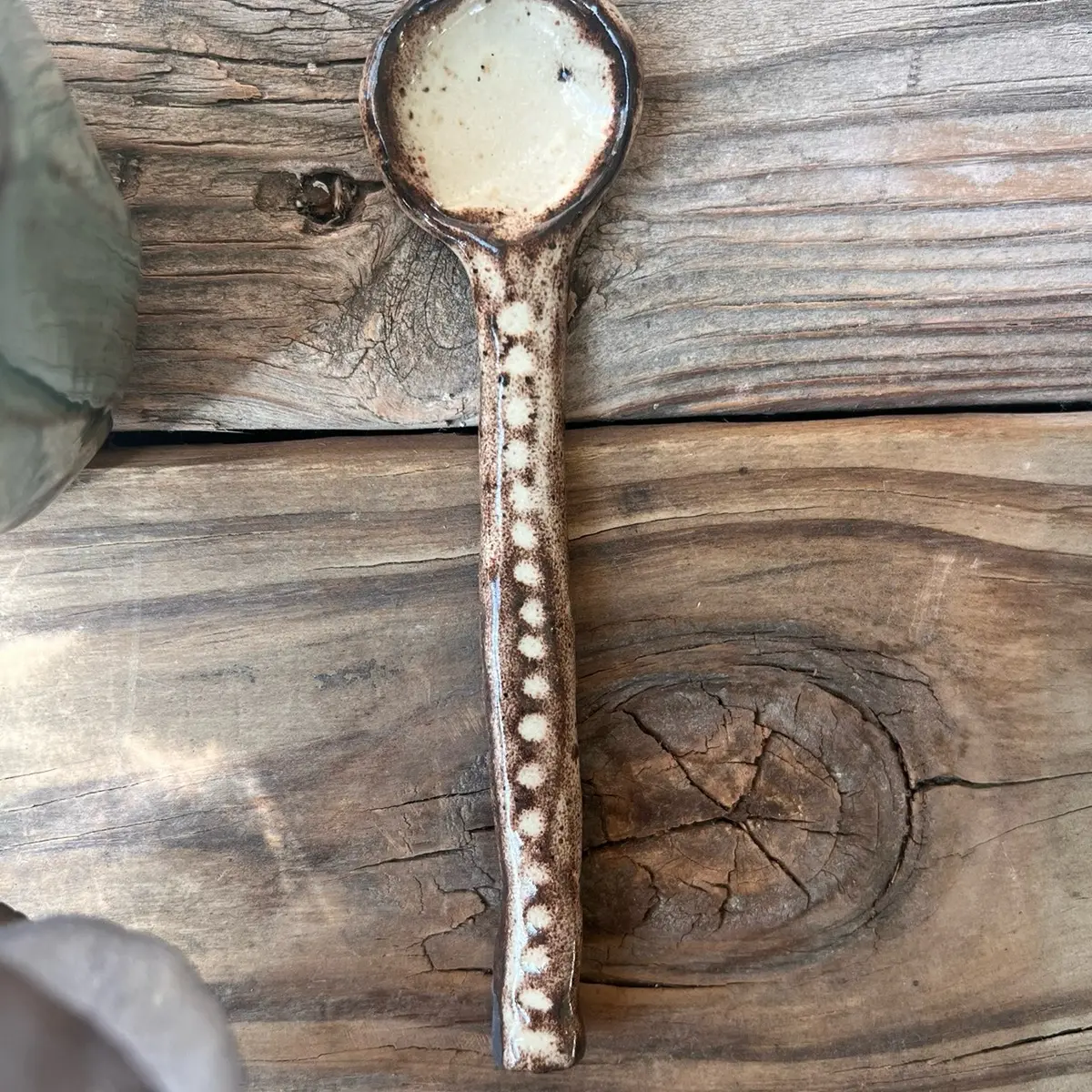 Ceramic Spoon, Spoon, Pottery Spoon, Stirring Spoon, Handmade Spoon, Kitchen Utensils