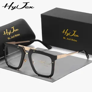 HyJex Unisex Anti-Blue Light Glasses Trendy Fashionable Glasses, Perfect For Daily Life and Travel