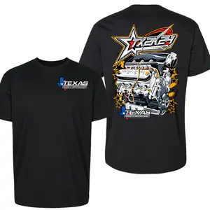 Texas Speed & Performance TX2K24 Turbo LS Engine Graphic T-Shirt, Classic Fit Crewneck, Drag Racing Streetwear Style, For TX2K Fans, LS Builders & Track Day Racers