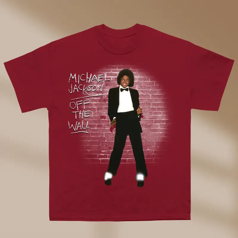 Michael Jackson Glove Graphic T-Shirt, Vintage 90s Tee, Gift for