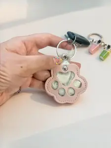 Cat and dog hair keychain owners to collect and commemorate Cute Soft Keychains