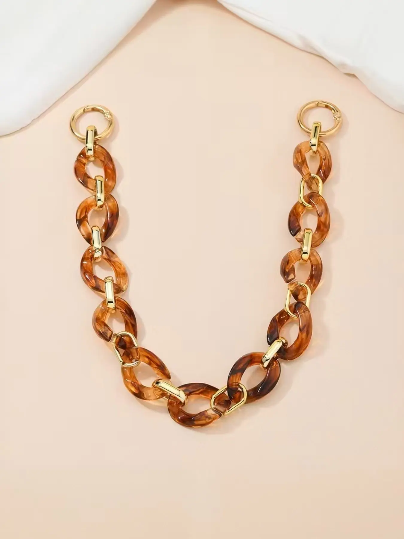 Acrylic High-Quality Chain for Handbag Making, DIY Bag Accessories, Strap and Related Supplies, Craft Materials for Handbags and Wallets, Bag Chains