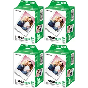 Fujifilm Instax Mini Color Instant Film - 80 Count Film Exposures