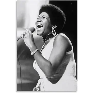 No Framed, Aretha Franklin Poster