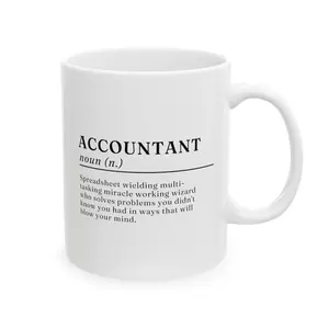 Accountant Definition Funny Accounting Coffee Mug VRD