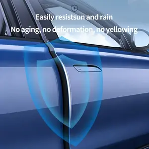 Car Door Bumper Protector Strip, Invisible Long Anti-Collision Scratch Guard, Car Sticker Modification Accessories, Vehicle Protection Gear