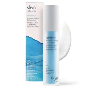 skyn ICELAND Antidote Cooling Daily Lotion. Lightweight Moisturizer for Sensitive Skin that Hydrates, Calms, and Reduces Redness with Omega 3-6-9 and Icelandic Kelp, 1.69 fl oz