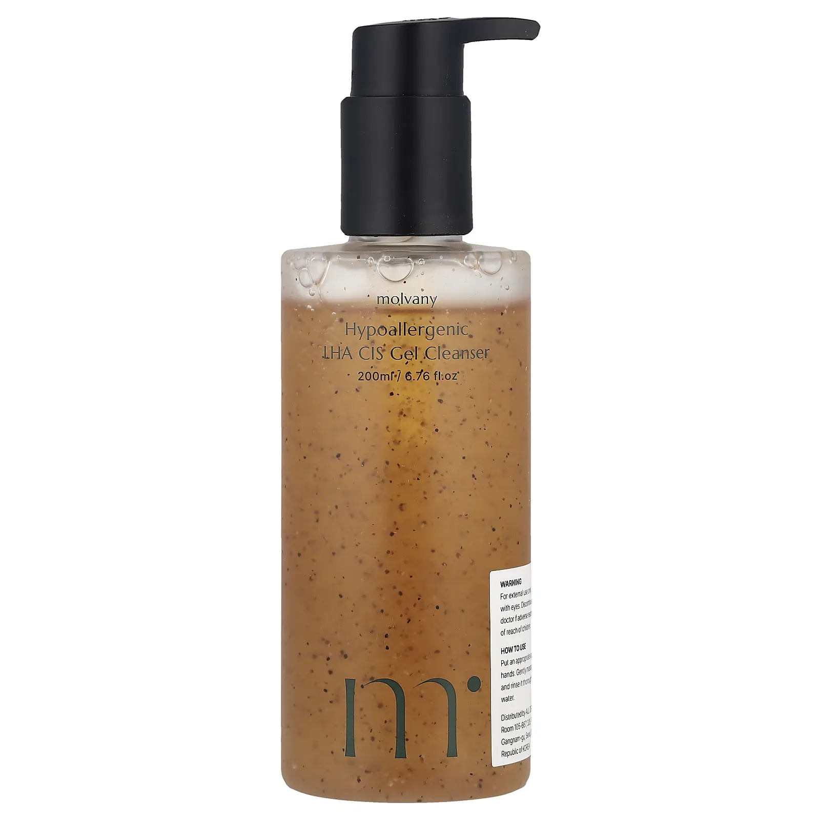 Molvany Hypoallergenic LHA CIS Gel Cleanser , 6.76 fl oz (200 ml)