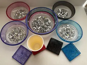 The Sparkle Bowl Set — Handcrafted Resin Elegance