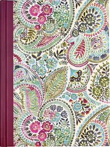 Watercolor Paisley Journal