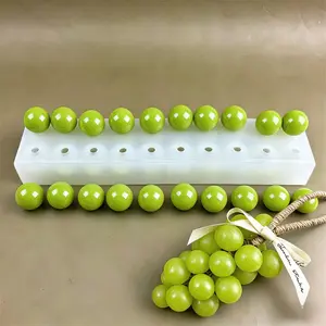 DIY Handmade Grape Soap Ball Silicone Mold - Food Grade Material, Non-Stick Release, Smooth and Round Finished Product, One-Step Forming Food-grade Soap Making Kit
