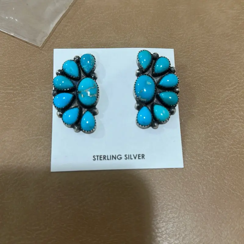 Hiram Largo Half Cluster earrings