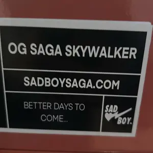 SADBOYSAGA Black Owned street casual comfort shoes