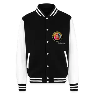 Just Hoods Heavyweight Letterman Jacket casual coat