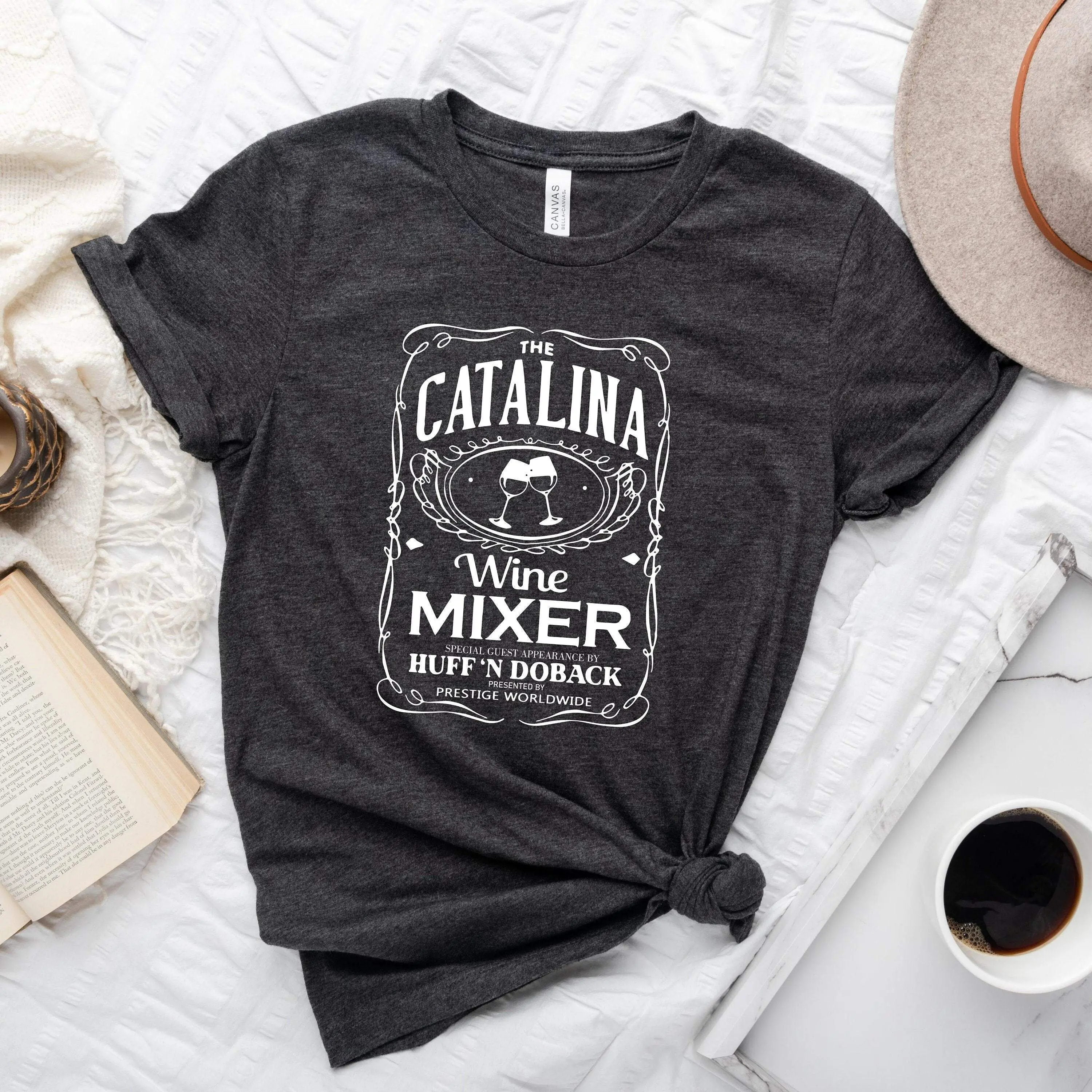 Catalina Wine Mixer Shirt Women, Shirts About Wine, Catalina Wine Mixer Shirt Top Womenswear Check Medium Underwear Lady Comfort Tshirt