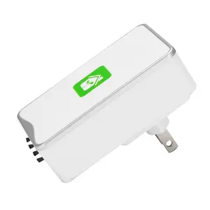 Pluggable Air Purifier Negative Ion Generator Filterless Ionizer Purifier Clean Allergens,Pollutants,Mold,Odors-US Plug