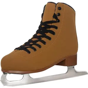 Figure Skating Shoes Boys and Girls with Superior Stainless Steel Blades, Enhanced Support, Strength,, and Ultimate Comfort
