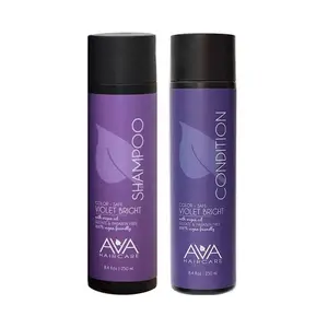 Ava Haircare Violet Bright Shampoo & Conditioner 8oz Duo