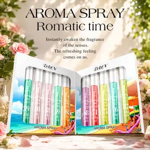 Women's 10-Piece Alcohol-Free Summer Brazilian Romantic Multi-Vial Fragrance Set, Featuring Vanilla, Caramel, Amber, Fruit Scents, Ideal Gift for Women, Multi-Vial Fragrance Sets