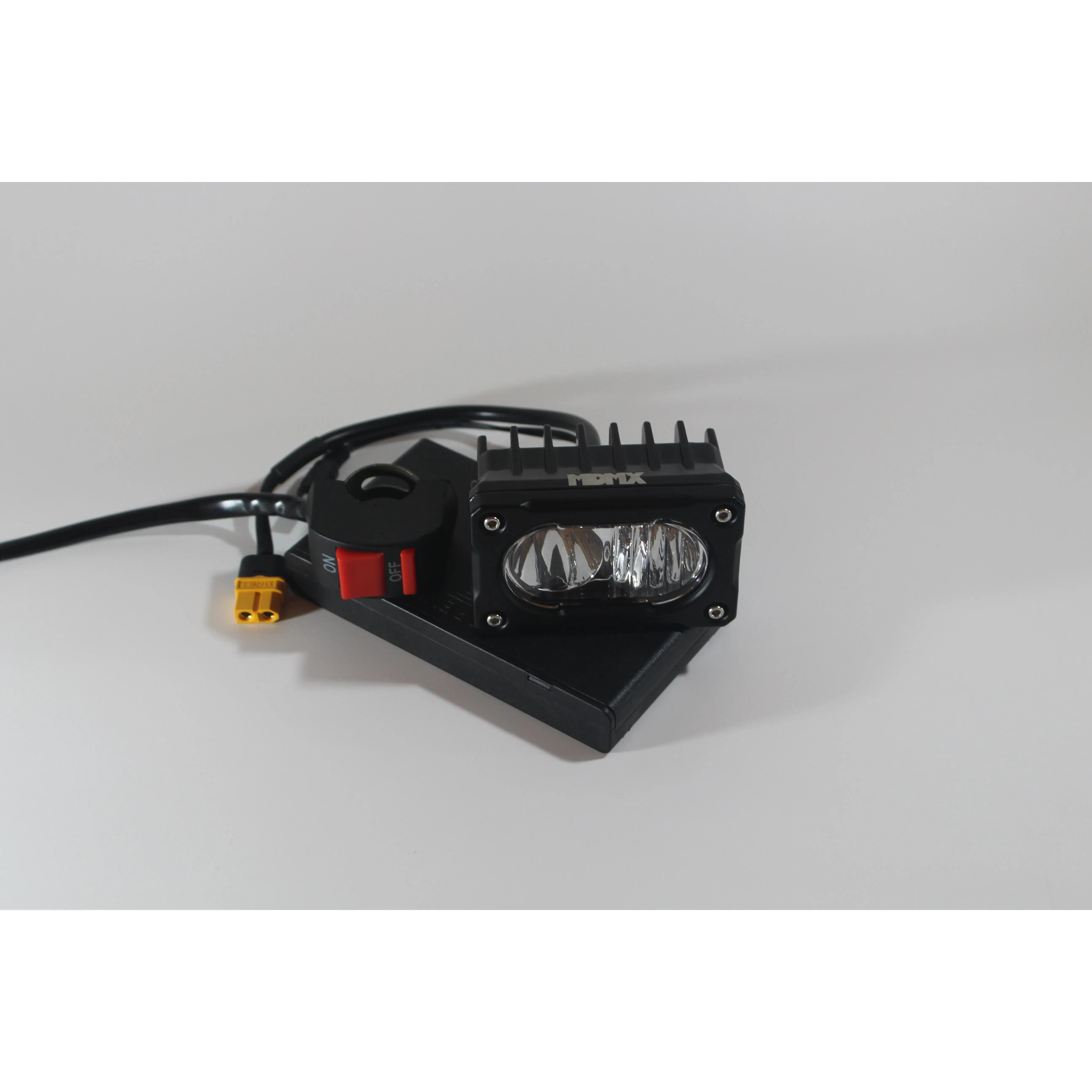 MDMX Universal Baja Style Light Kit, Comes with Battery Pack and Light Bar-Mounted Switch