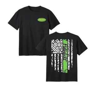 Peterbilt Green Flag T-Shirt – Vintage Cotton Graphic Tee with Bold USA Flag Design for Men and Women, Retro Gift for Truck Fans 2025 back graphic print