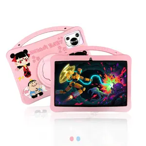 10.1 Inch Tablet, Android 12 Tablet with Silicone Case, Parental Control Tablet, Dual Camera, WiFi, Bluetooth-compatible, Suitable for Gifts