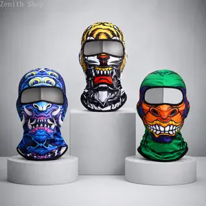 Unisex Adults’ Lightweight Balaclava Face Cover, Breathable Quick-Dry Headwear for Cycling, Outdoor Sports